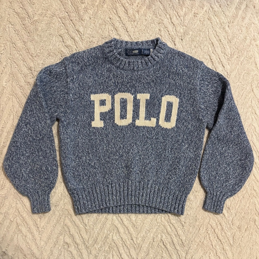 Ralph Lauren Polo Logo Crewneck Sweater XS